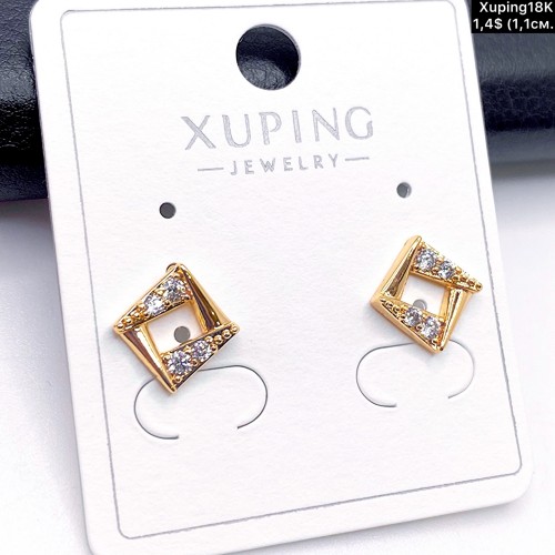 Сережки Xuping18К 19648 ( 1.1 см.)